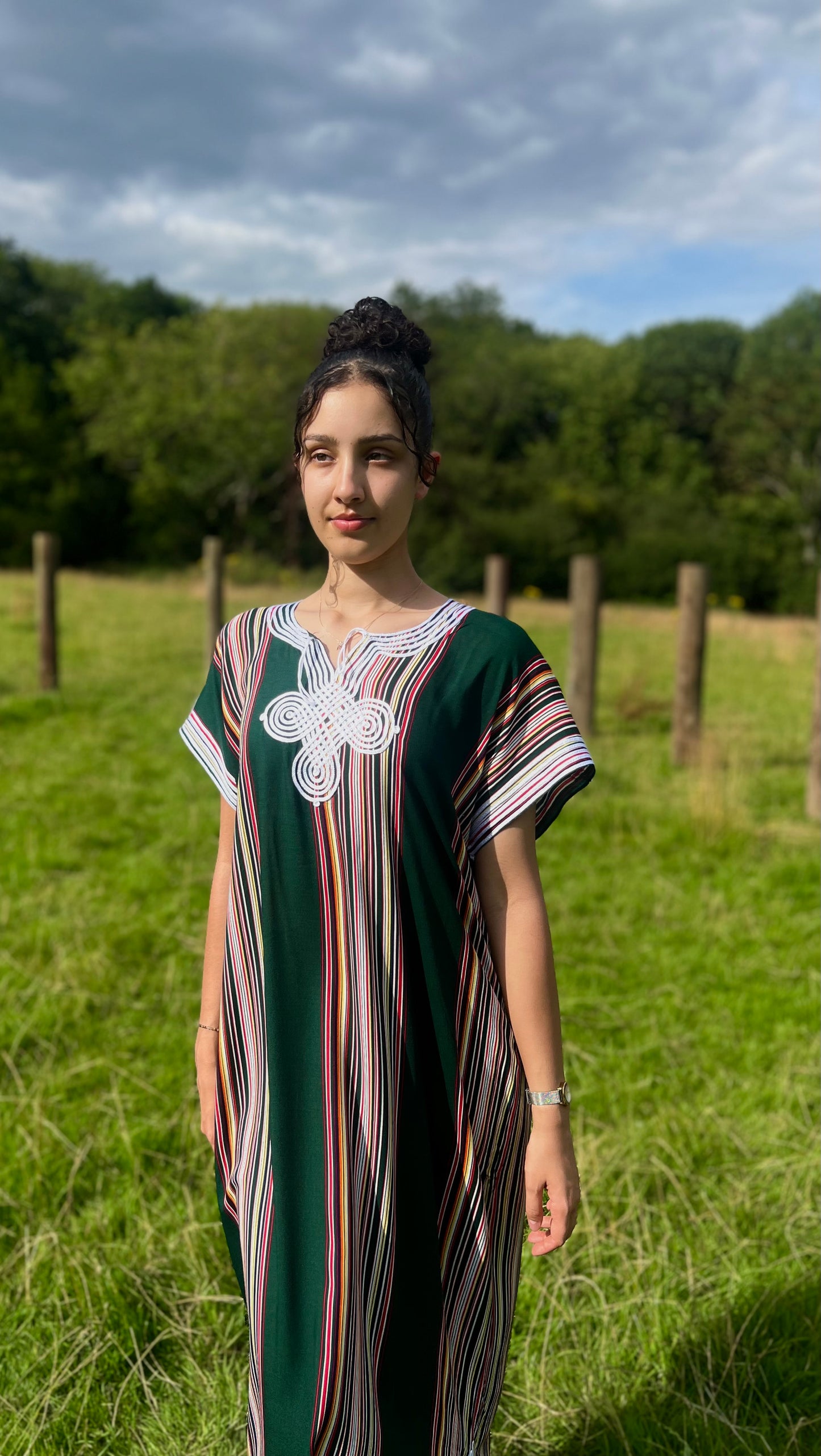 Traditional Green Gandoura